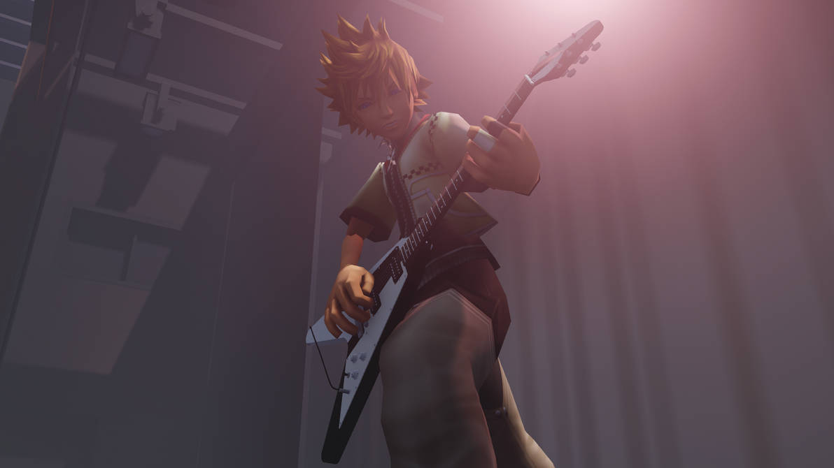 Rock Mmd Model //MMD// Roxas Rock on! by xxXHakkaisoraXxx on DeviantArt