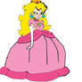 Princess Peach In Penelope Pitstop Style.