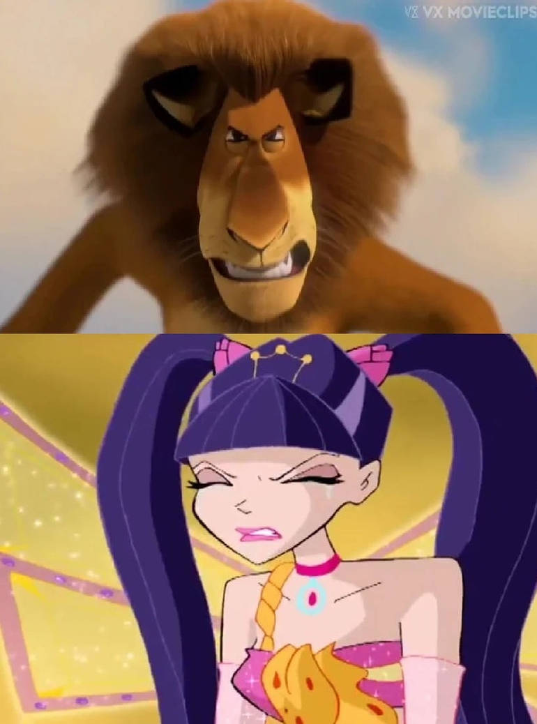 Alex Rabbit Crying Alex The Lion is Angry at Musa Crying by brennacollins on DeviantArt