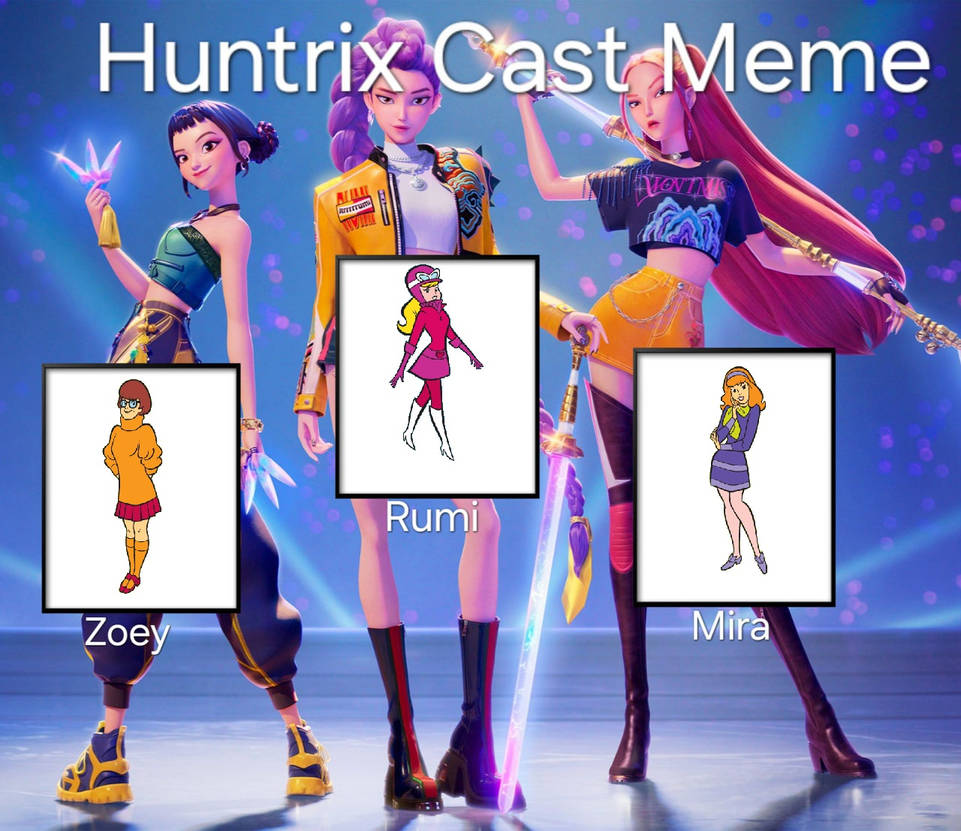 Huntrix Graduadas Hanna-Barbera Girls as Huntrix Cast by brennacollins on DeviantArt