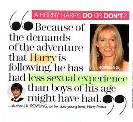 HARRY IS A PRUDE