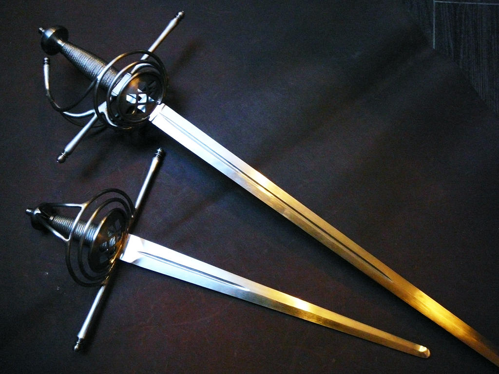 Shell Side-Sword and Dagger set - 1 by Danelli-Armouries on DeviantArt