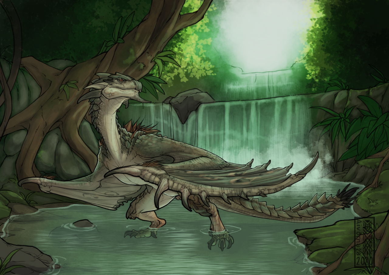 Rathian by Aivomata on DeviantArt