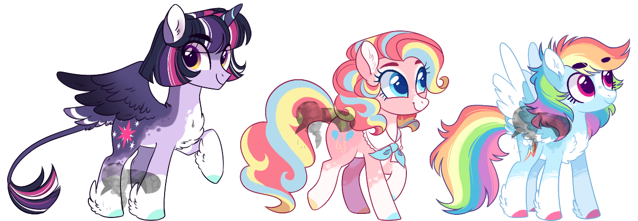 Mlp Restyle Mlp Redesigns by pandemiamichi on DeviantArt