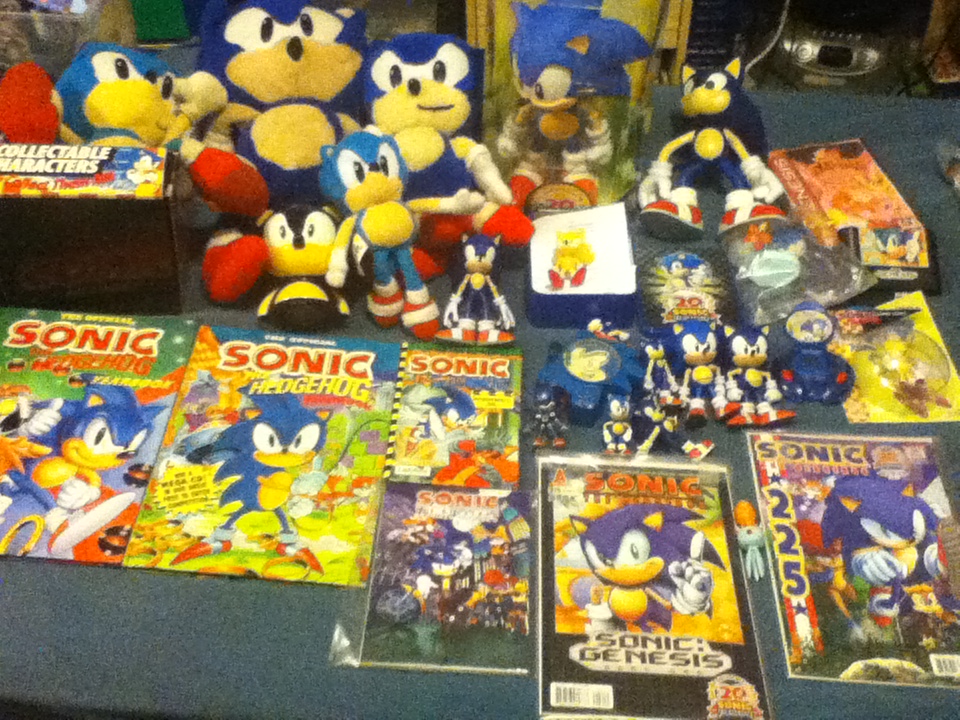 My Collection Of Classic Sonic Merchandise by ClassicSonicSatAm