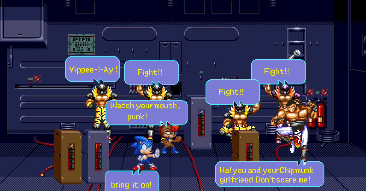 Sonic And Sally: And The Streets Of Rage: Preview