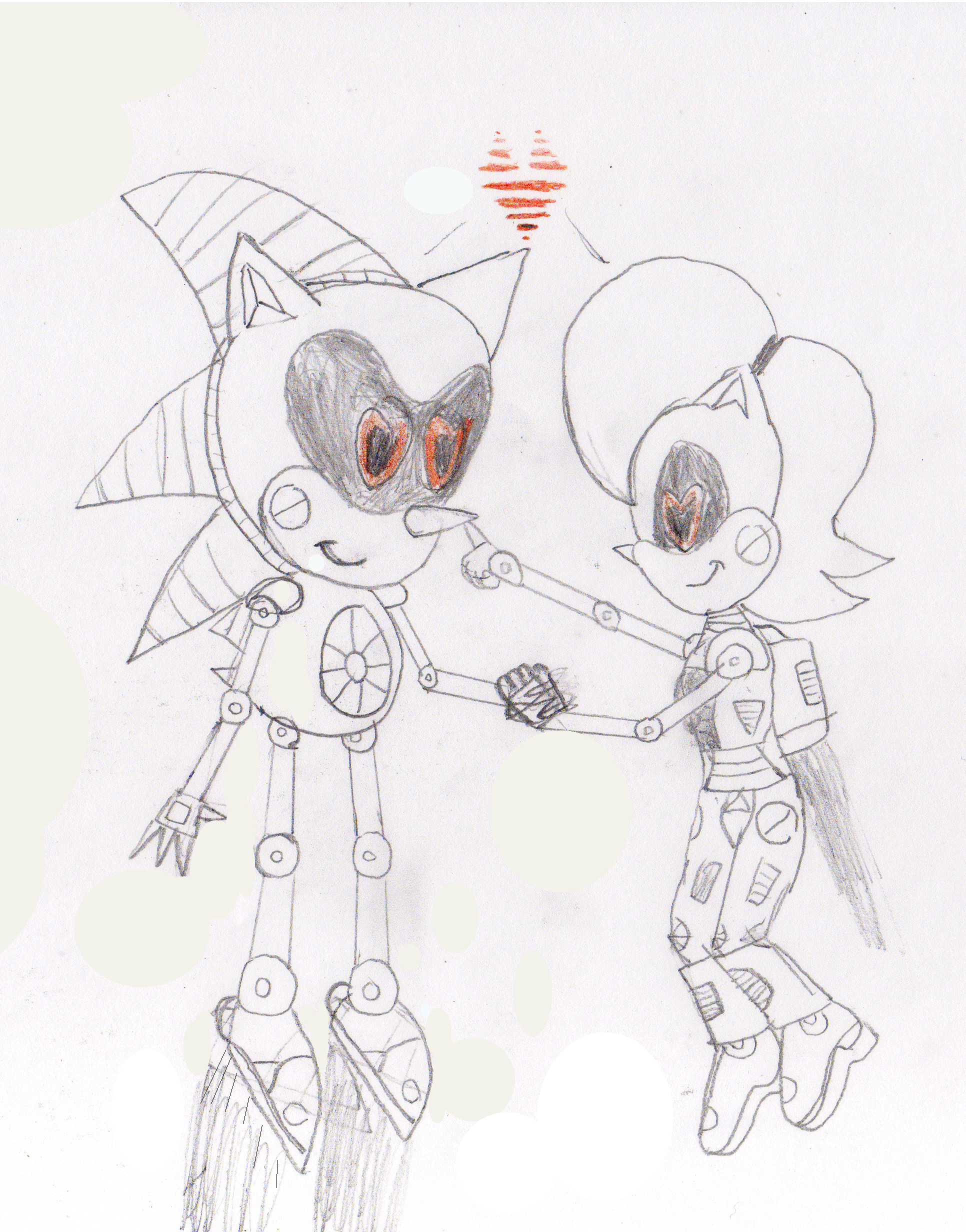 Robotocized Sonic and Sally: Ture Love never dies