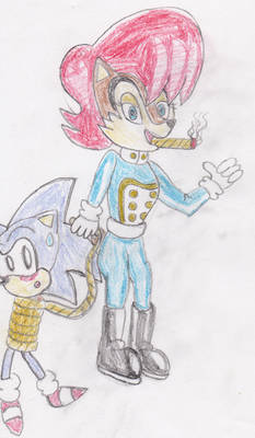 Sonic and Anti-Sally: She's In Control!