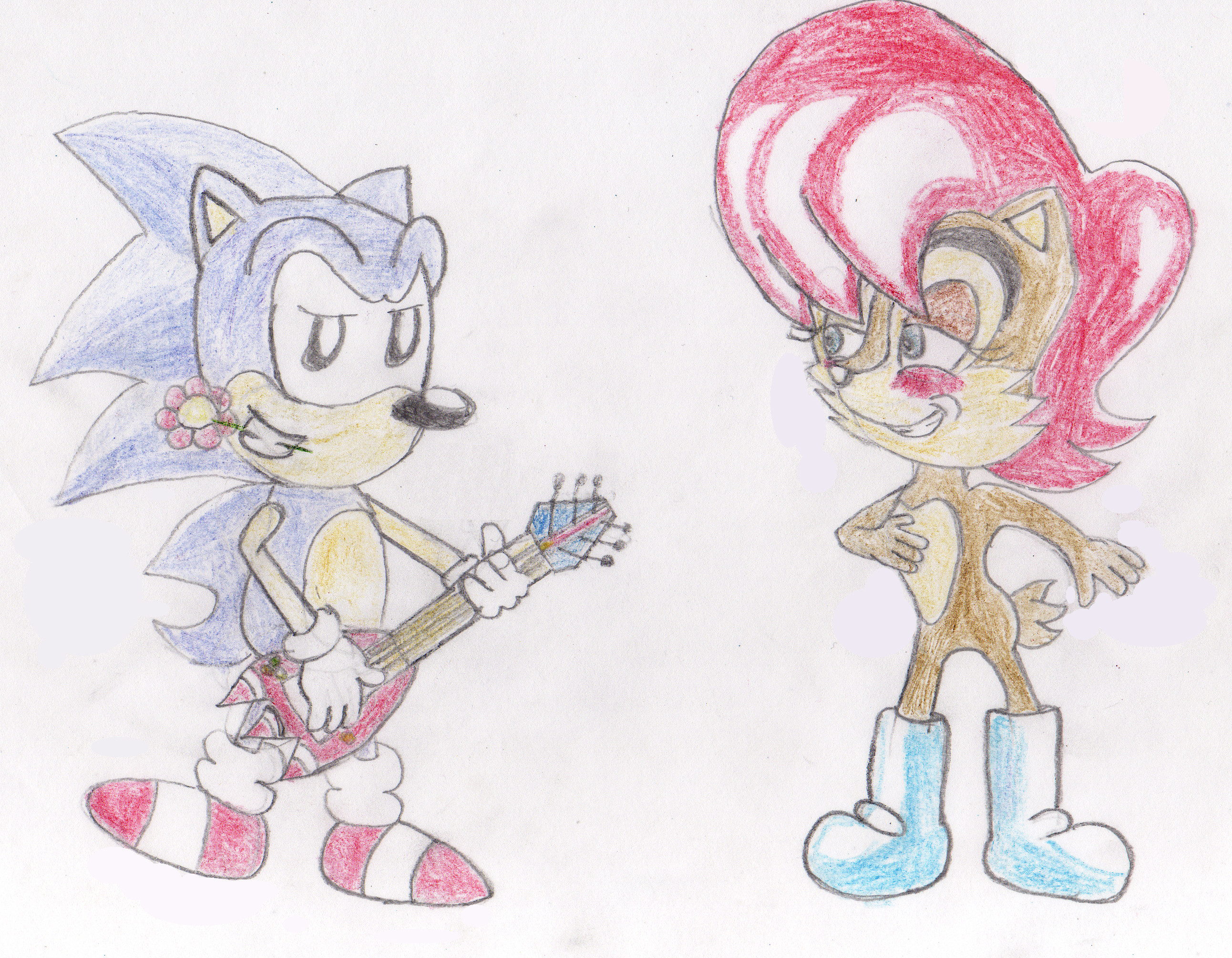 Sonic Plays An Love Song for Sally.