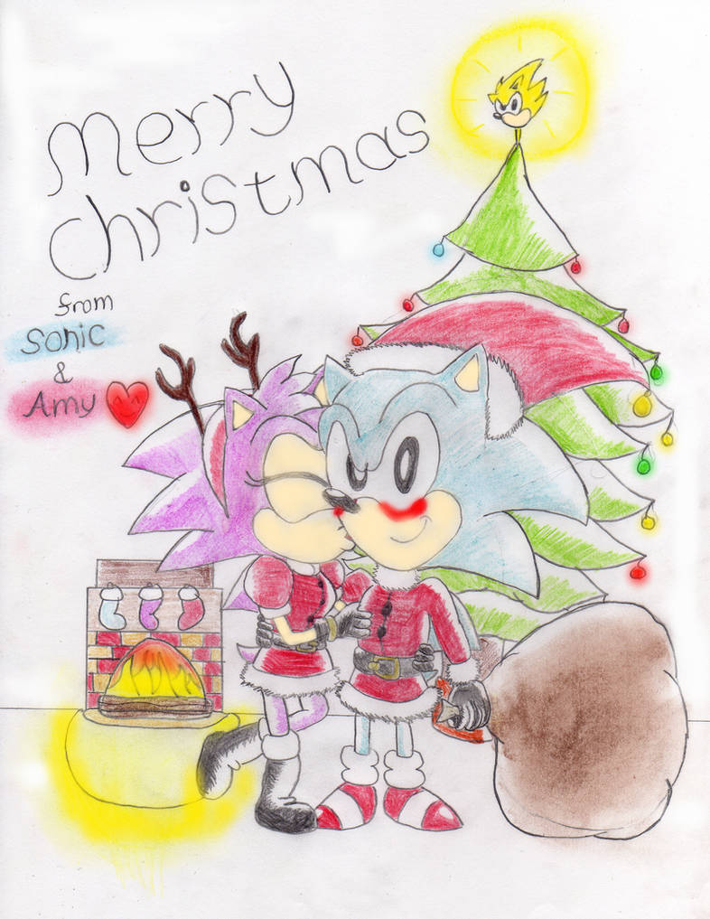 Contest Entry Sonic And Amy s Christmas By ClassicSonicSatAm On DeviantArt contest-entry-sonic-and-amy-s-christmas-by-classicsonicsatam-on-deviantart