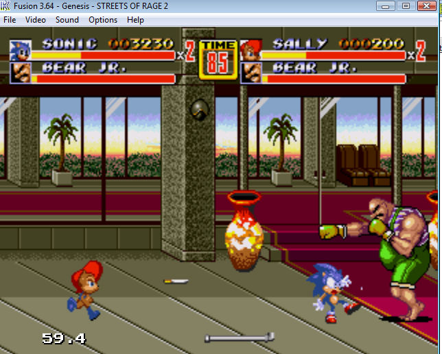 Sonic And Sally And The Streets Of Rage: The Game by ClassicSonicSatAm ...