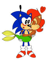 Sonic And Mermaid Sally:The Lovely Catch