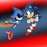 Classic Sonic Vs Metal Sonic