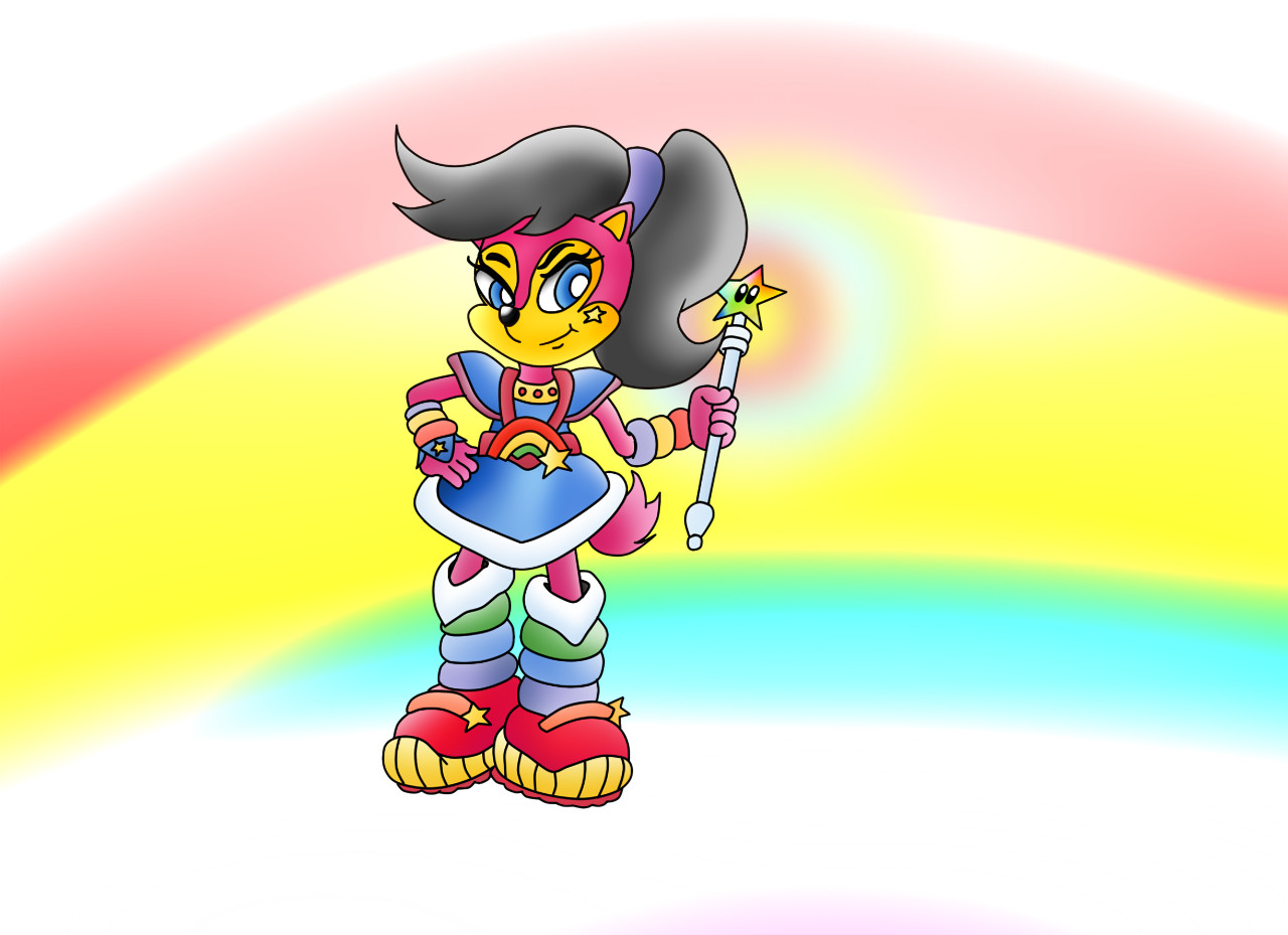 Sally Acorn Rainbow Brite