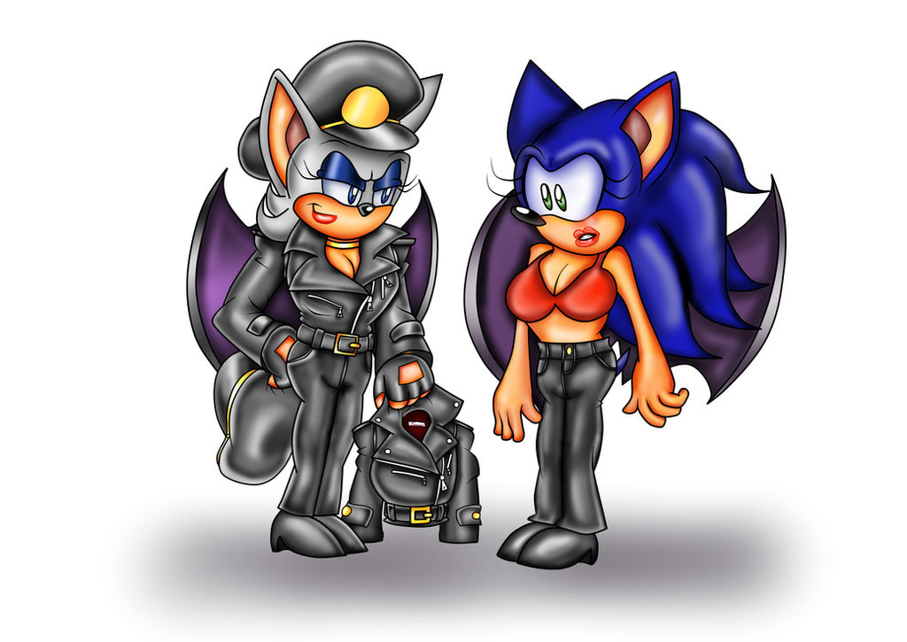 Rouge and Sonic Bat sisters: New Jackets by ClassicSonicSatAm on DeviantArt...