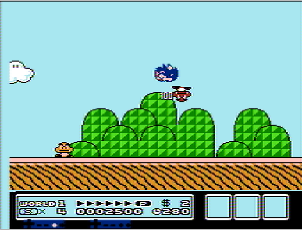  Hacks - Tails in Super Mario Bros.