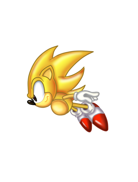 File:Super sonic 01.png - Sonic Retro