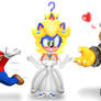 Sonic's wedding in Super Mario Odyssey