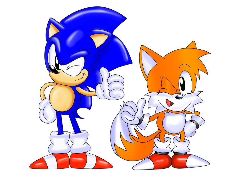 Sonic And Tails Classic Pose By ClassicSonicSatAm On DeviantArt sonic-and-tails-classic-pose-by-classicsonicsatam-on-deviantart