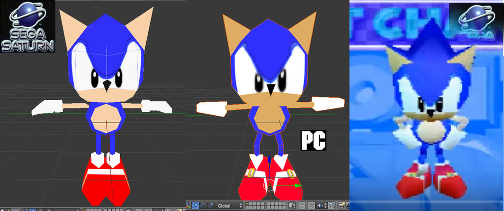 Sega Saturn Sonic Models And The PC Model By ClassicSonicSatAm On sega-saturn-sonic-models-and-the-pc-model-by-classicsonicsatam-on