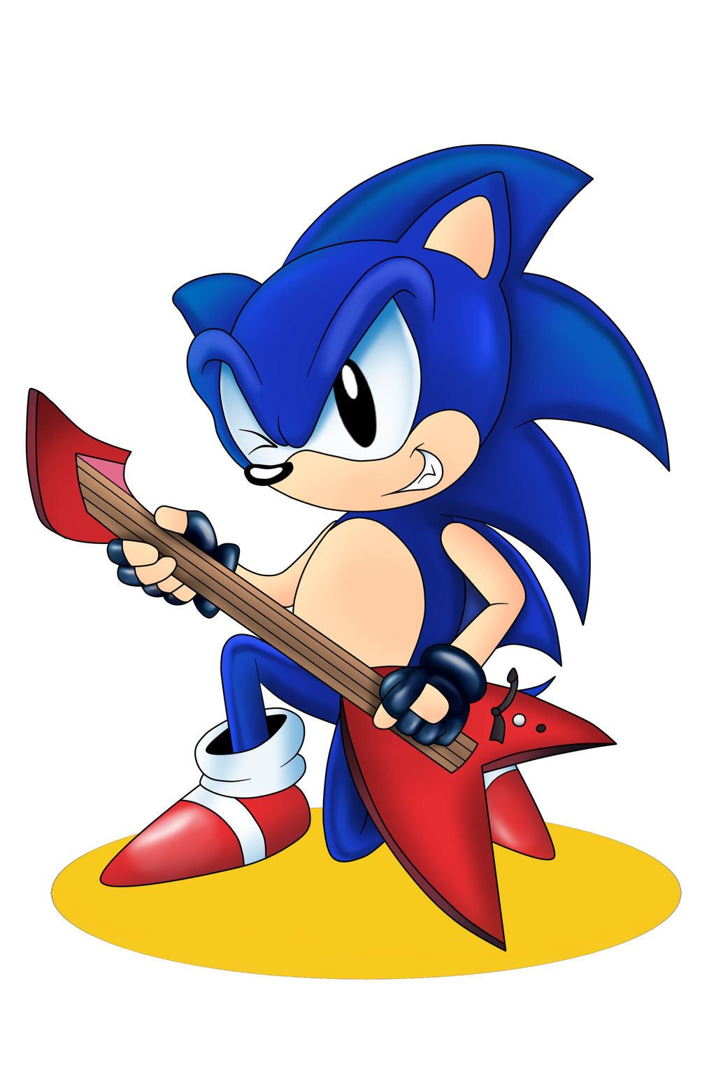 Sonic The Hedgehog 1991 by ClassicSonicSatAm on DeviantArt
