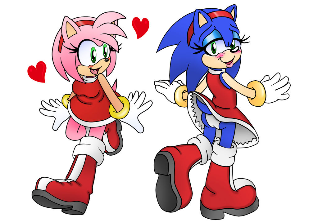 Amy Rose And Sonic Bluebell By ClassicSonicSatAm On DeviantArt amy-rose-and-sonic-bluebell-by-classicsonicsatam-on-deviantart