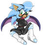 Sapphire Sonic Bondage suit fun