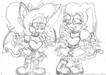 Sapphire Sonic and Vanilla Honey sing