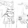 Sonic To Rouge's Pefect Sister redraw wip