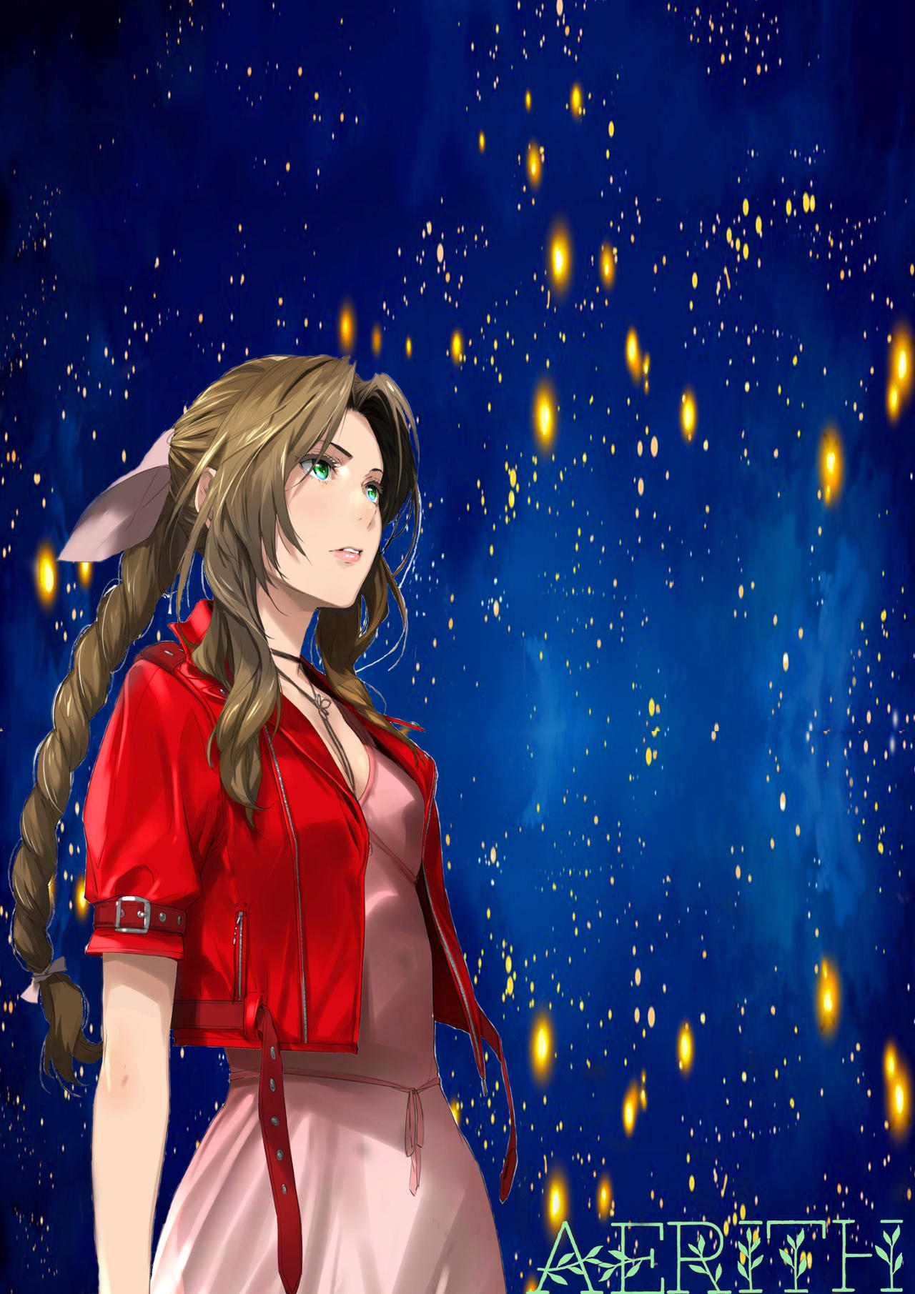 Aerith Version 2 by LazyLizard-92 on DeviantArt