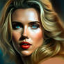 Celebrity Portrait 751 - Scarlett Johansson