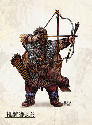 Dwarf Archer by Artigas Dwarf Archer by Artigas