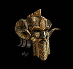 Dwarven regal helm by Artigas