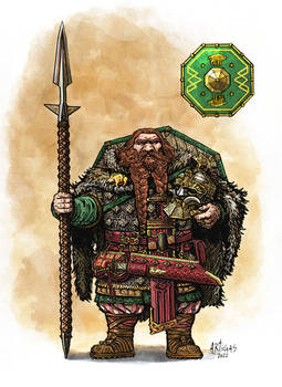 Iron Age Dwarven Warrior