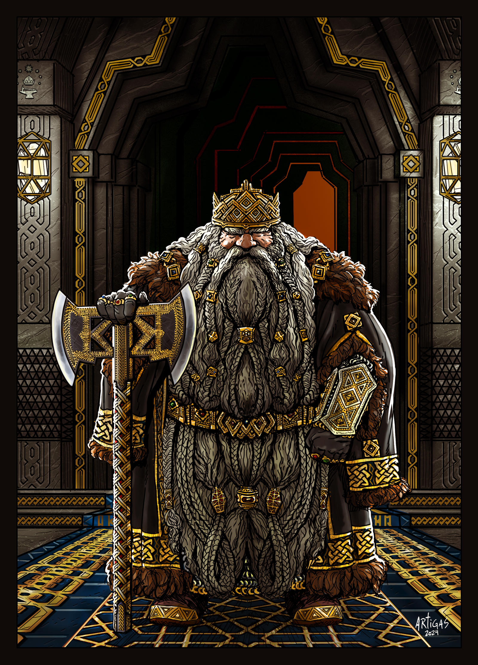 Durin I, the Deathless by Artigas on DeviantArt