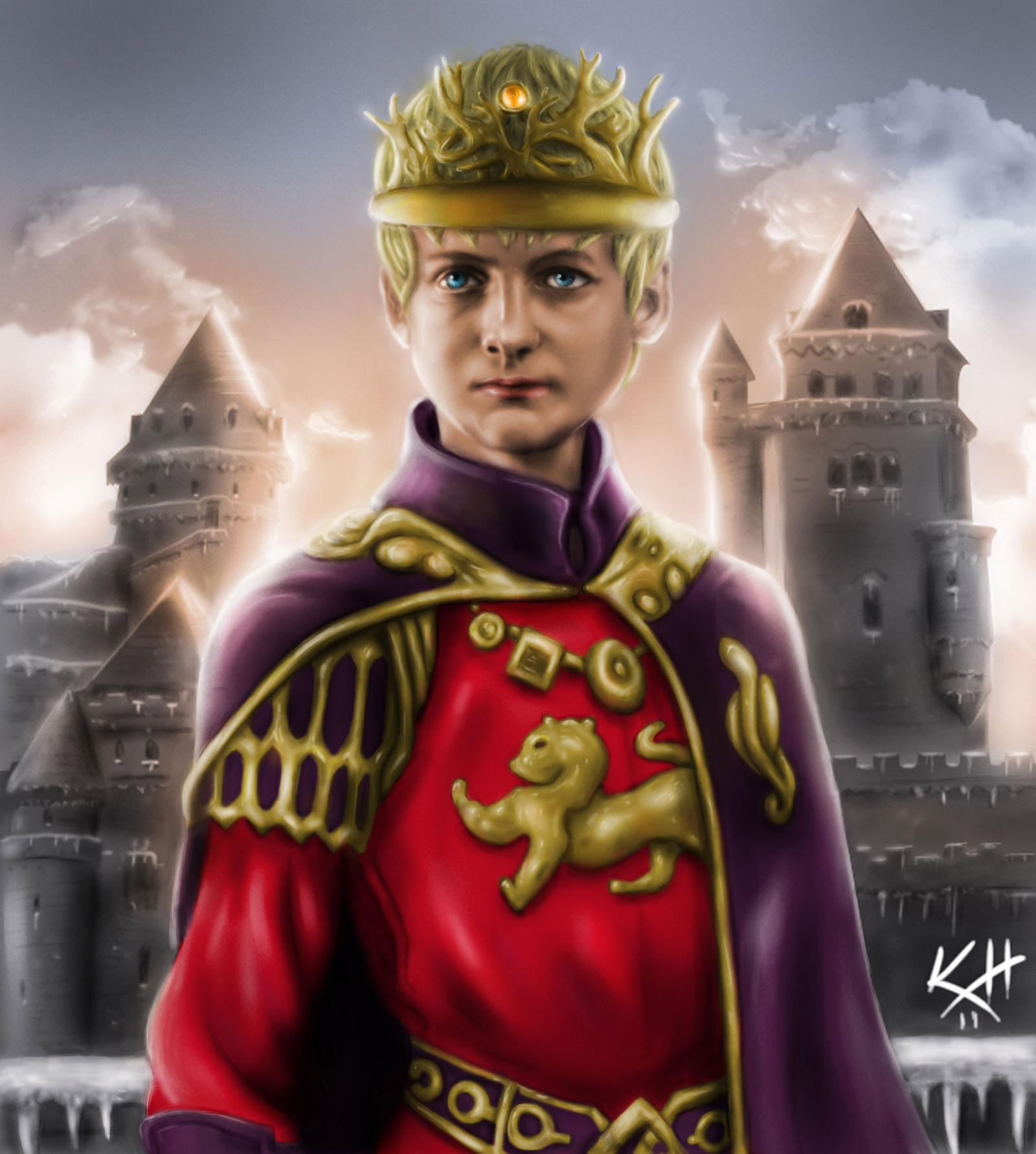 King Joffrey Baratheon From Game Of Thrones By Kjh311 On