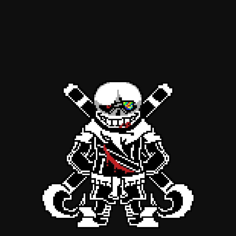 Ink sans phase 3 by FareezFarhan06 on DeviantArt