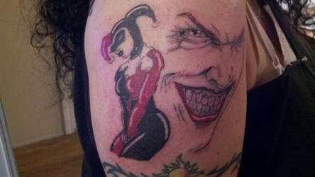 Harley Quinn Joker Tattoo