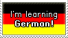 I'm learning German