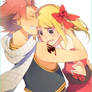 Natsu x lucy :**