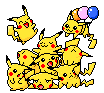 Pikachu pile