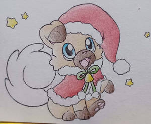 Holiday Rockruff