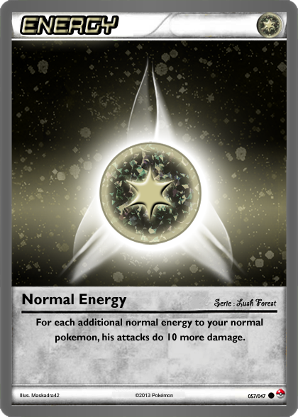 Normal Energy by Maskadra42 on DeviantArt Normal Energy by Maskadra42 on DeviantArt