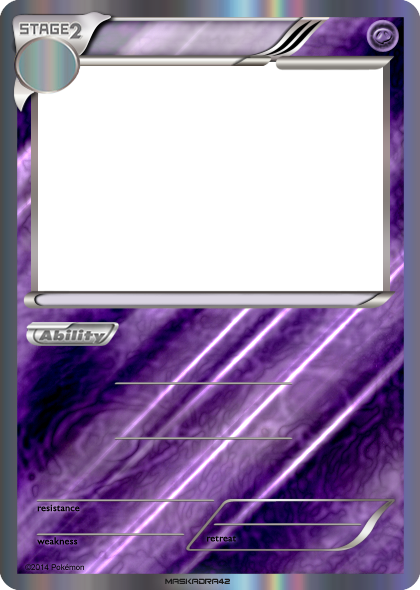 Stage 2 Ghost - Blank Card Holo