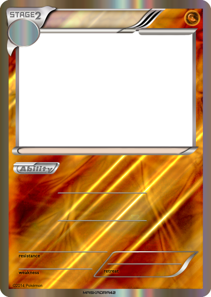 blank holo pokemon card Pokemon Blank Cards - Articles
