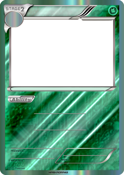 Stage 2 Cyber - Blank Card Holo by Maskadra42 on DeviantArt Stage 2 Cyber - Blank Card Holo by Maskadra42 on DeviantArt