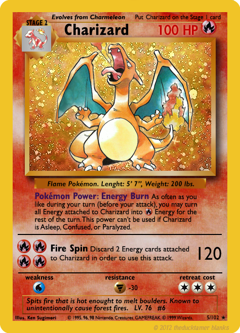 holographic charzard card Charizard clear acrylic holder that perfectly accentuates the stunning visual design and character artwork Real vs Fake: How to