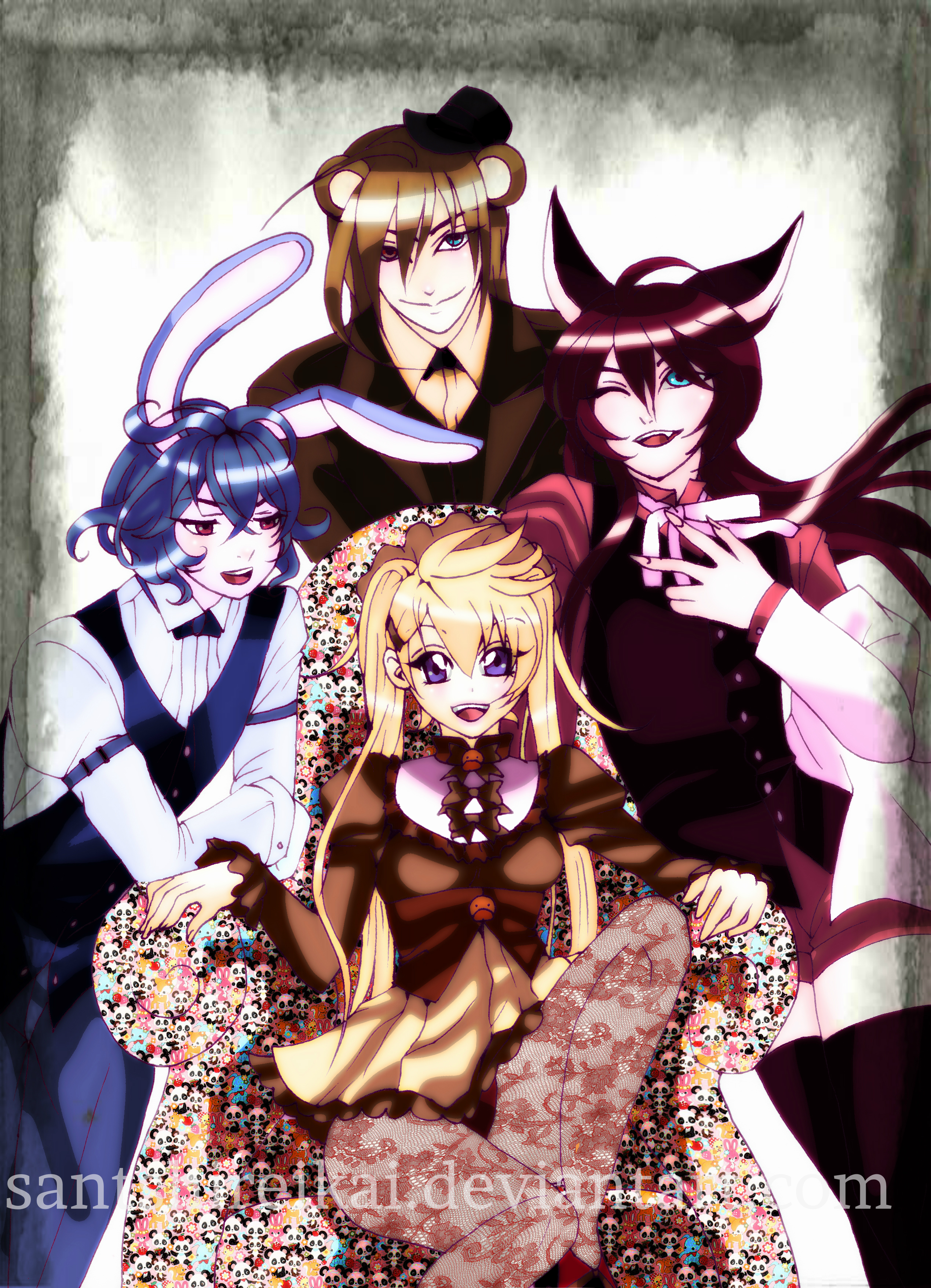 FIVE NIGHTS AT FREDDY'S ANIME by SANTSHIREIKAI on DeviantArt