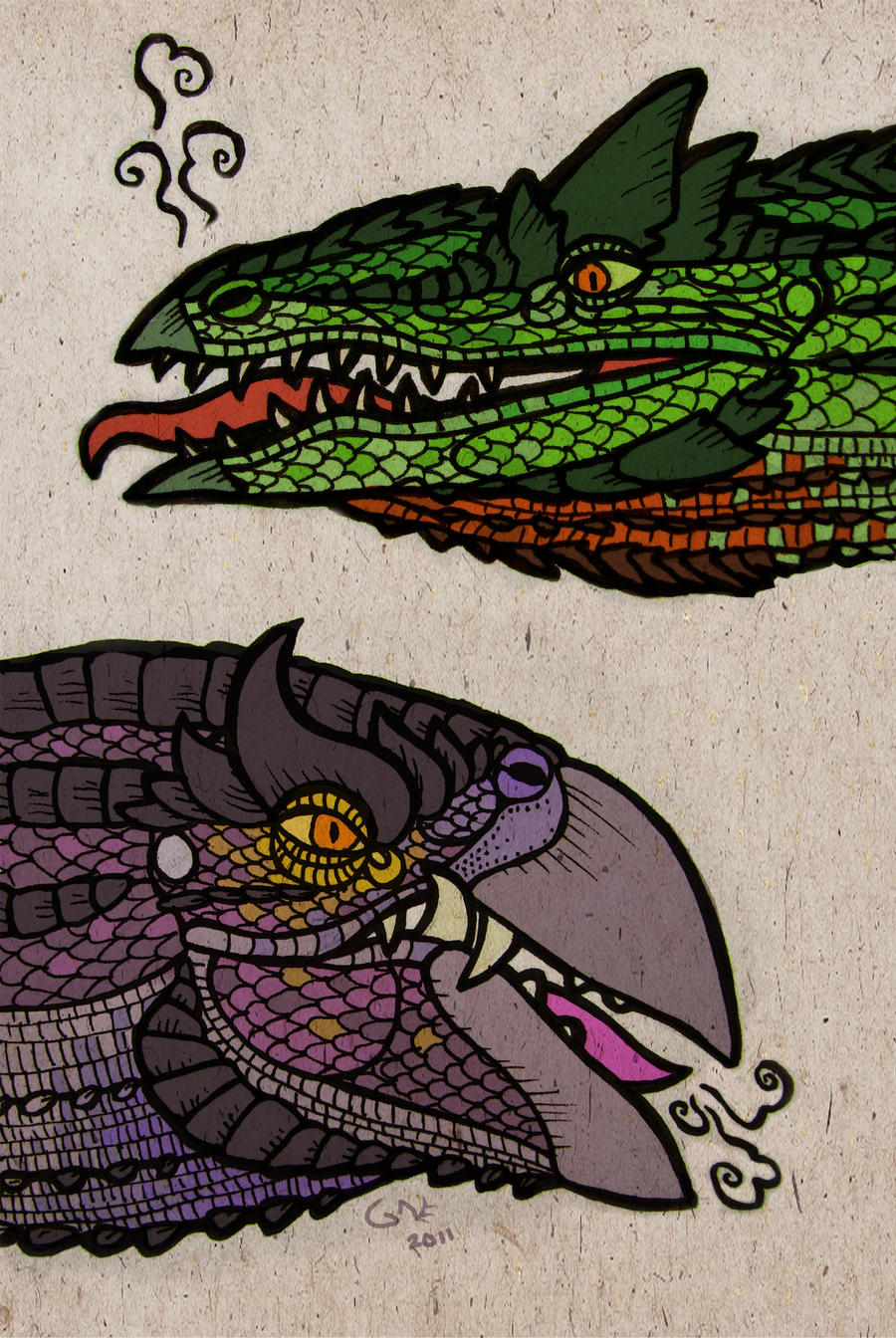 Sketchbook Dragons