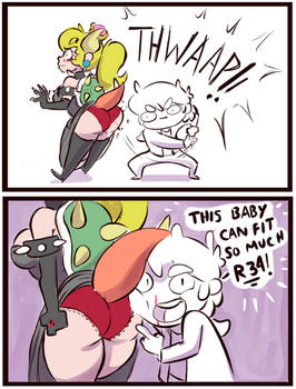 Bowsette in a nutshell.